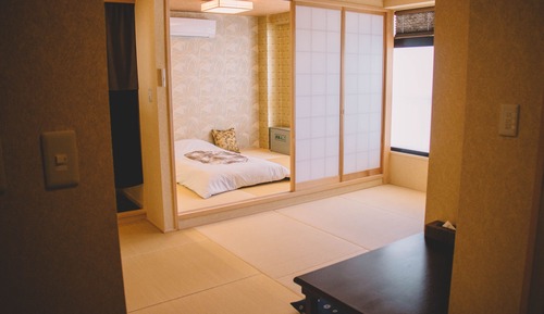 Japanese Style Room for 4 People (with Private Bathroom) No.5, Non Smoking
