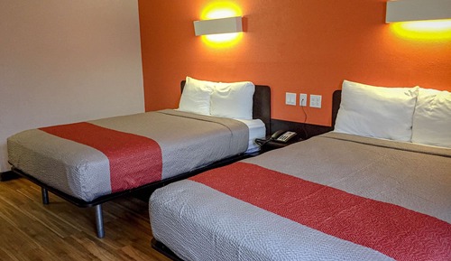 Deluxe Room, 2 Double Beds, Smoking, Refrigerator & Microwave