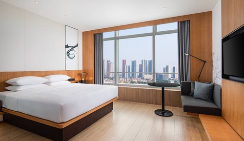 Standard Room, 1 King Bed, City View