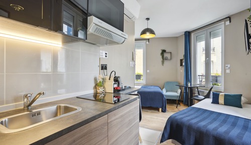 Studio, Multiple Beds (3 pax, 106 Rue de Paris)