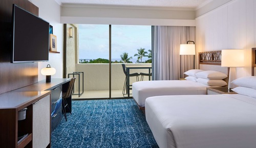 Club Suite, Oceanfront (2 Double Beds)