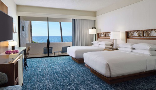 Club Suite, Ocean View (2 Double Beds)