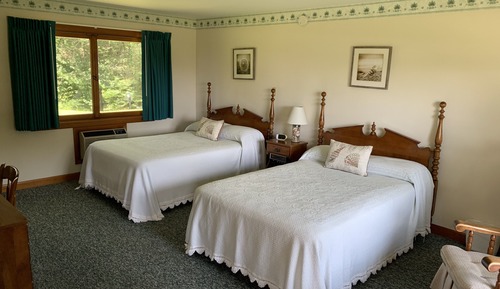Deluxe 2 Double Beds with Garden View
