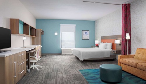 Studio, 1 King Bed, Accessible, Bathtub