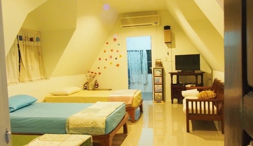 Family Triple Room, 1 Bedroom, Valley View, Garden Area