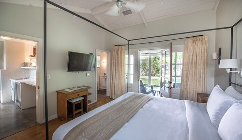 Deluxe Suite, 1 King Bed with Sofa bed, Garden View