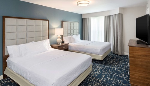 Suite, 2 Queen Beds, Accessible, Non Smoking (3x3 Transfer Shower)