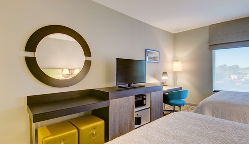 Room, 2 Queen Beds, Non Smoking, Refrigerator & Microwave