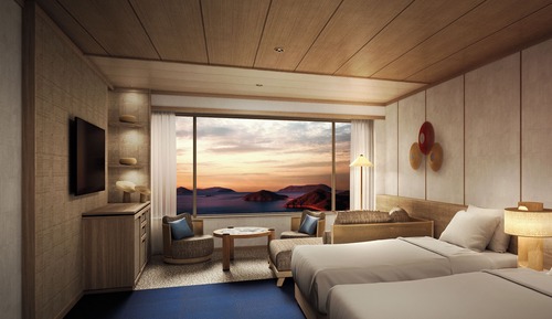 Deluxe Room with View Bath, for up to 4 pax, Non Smoking, Ocean View