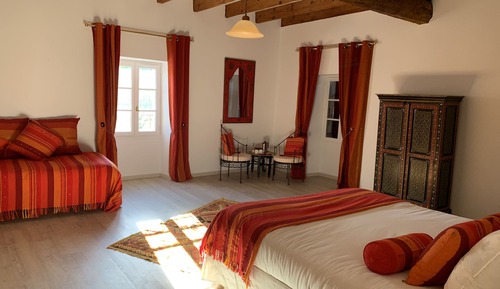 Triple Room, Garden View (Safran)