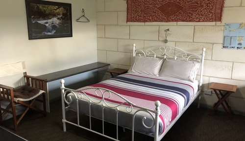 Family Motel Room with Bathroom