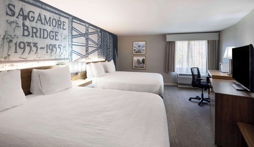 Suite, 2 Queen Beds, Non Smoking (Shower Only;with Sofabed)