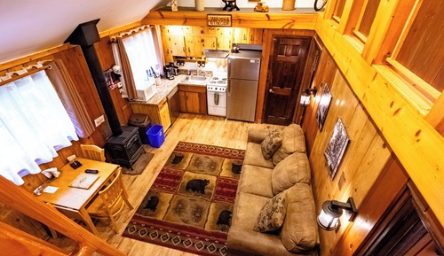 Family Cabin, 1 Bedroom, Kitchen, Mountain View (dog friendly)