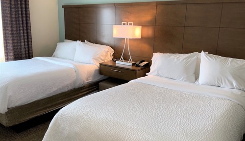 Suite, 2 Double Beds, Kitchen, River View