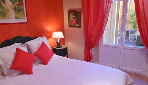 Comfort Double Room, Patio, Courtyard View