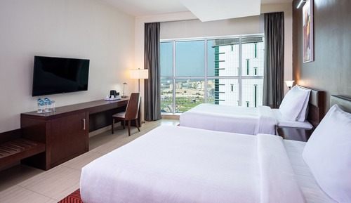 Executive Room, 2 Queen Beds, Non Smoking, City View