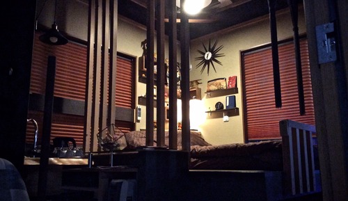 [Shikkoku-Ma:203] Studio Comfort: Double bed/Futon w/Shower booth, Non Smoking