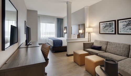 Suite, 1 King Bed with Sofa bed, Accessible, Non Smoking