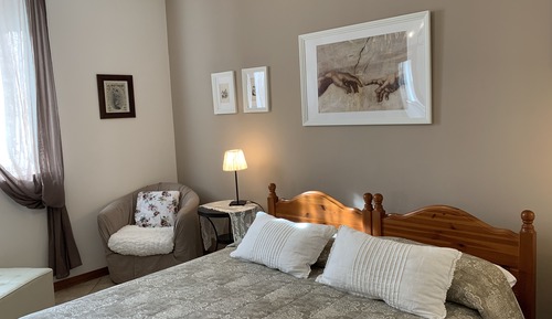 Basic Double Room Single Use, Courtyard View