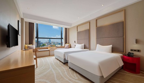 Room, 2 Twin Beds, Smoking