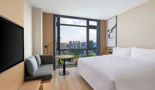 Standard Room, 1 King Bed, City View