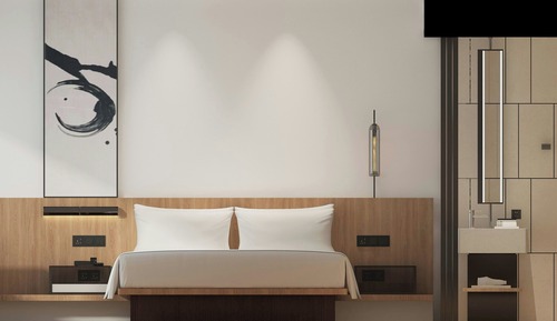 Business Room, 1 King Bed, City View