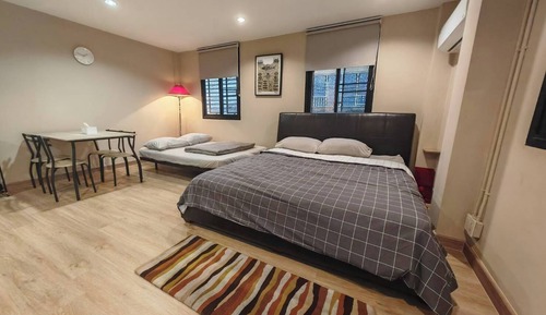 Family Room, Balcony, City View