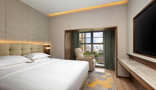 Room, 1 King Bed, Smoking