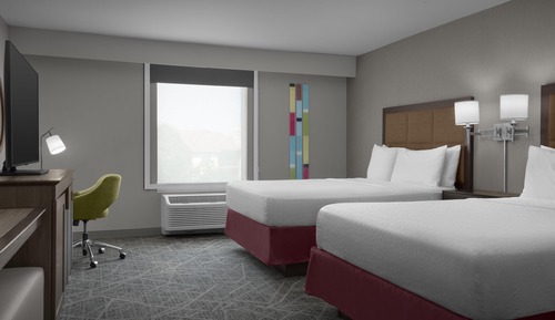 Room, 2 Queen Beds, Refrigerator & Microwave