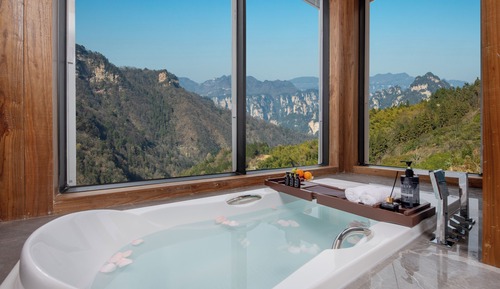 Family Quadruple Room, Multiple Beds, Private Bathroom, Hill View