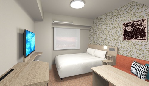 Double room with washing machine + microwave, Non smoking