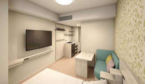 Double room with kitchen, washing machine, microwave, Non smoking