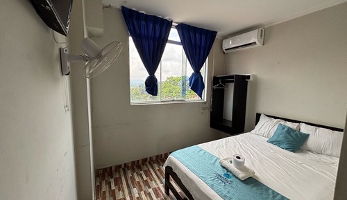 Basic Single Room, Patio, Courtyard View