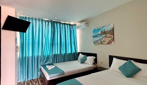 Classic Quadruple Room, Patio