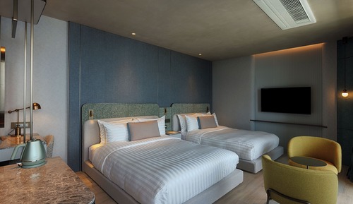 [Hotel] Deluxe (Relaxation/Ocean/2Doubles)