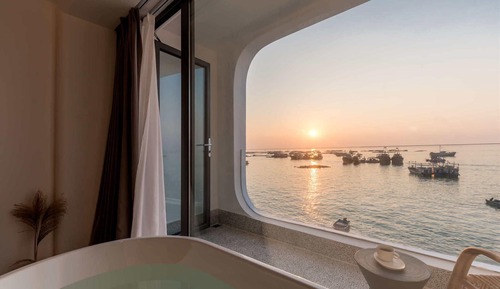 Superior Twin Room, Sea View