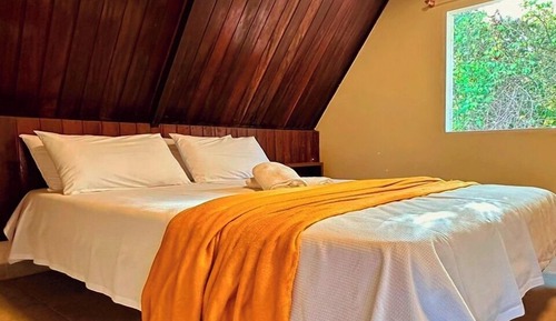 Hibiscus Chalet, View of the Itiquira Waterfall