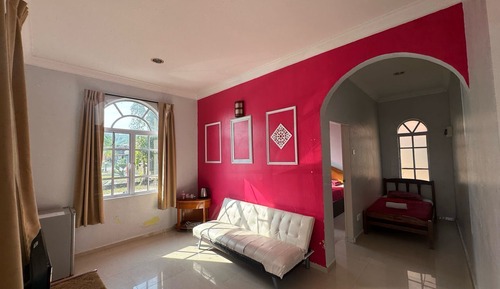 Basic Quadruple Room, Partial Sea View