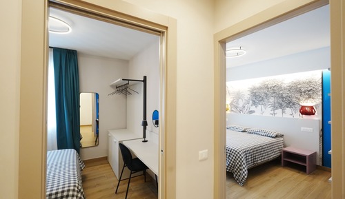 Family Double or Twin Room, Balcony, Mountain View