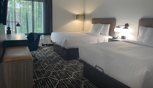 Room, 2 Queen Beds, Accessible, Non Smoking (Mobility, Bathtub Grab Bars)