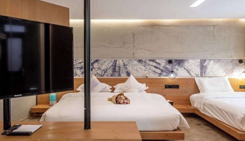 Family Twin Room, Sea View