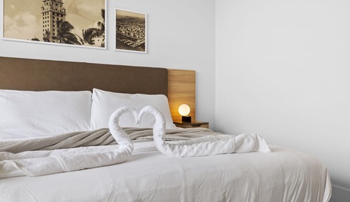 Luxury Apartment, 1 King Bed with Sofa bed, City View