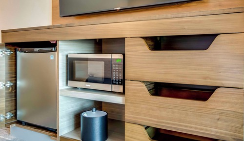 Room, 1 King Bed, Refrigerator