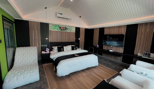 Deluxe Studio, 1 King Bed, River View