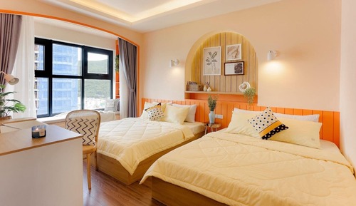 Seaview Three Bedroom Suite with Bathtub