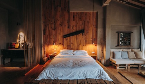 Wood· serenades Qin (Double room·mountain view)