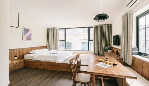 Grand Studio Suite, 1 Bedroom, Patio, Garden View