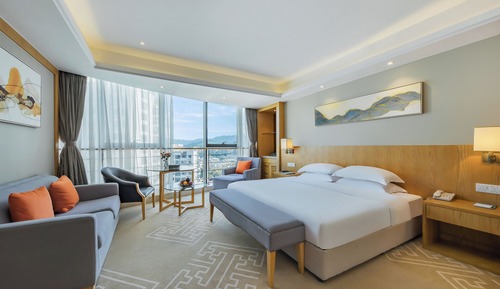 Superior Room, 1 King Bed, City View