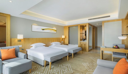 Grand Room, 2 Double Beds, View