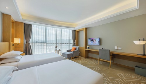 Superior Room, 2 Double Beds, City View